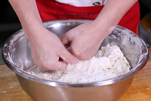 dough kneading - handmade noodle
